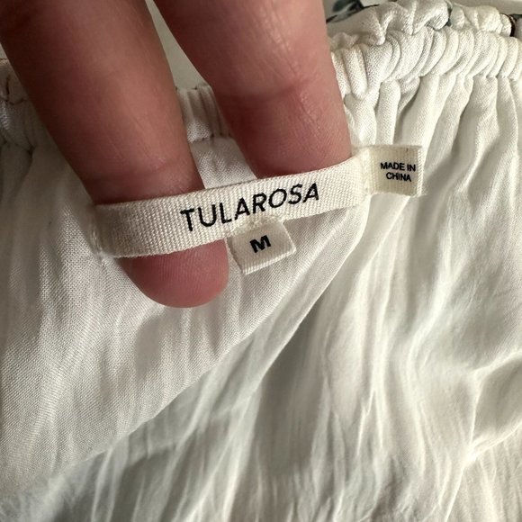 Tularosa Brooklyn Dress in Ivory Vine Floral - Picture 9 of 14